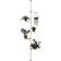 [en.casa] Pflanzregal 110-305 cm Teleskop Blumenregal